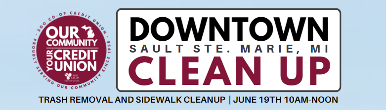 Downtown Clean-up Event June 19th 10am to Noon